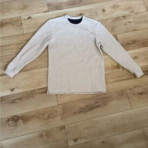 Cotton On Men's Cream Long Sleeve Tee